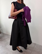 【新作5％OFF・3日間】Double Pleats Balloon Skirt_2colors