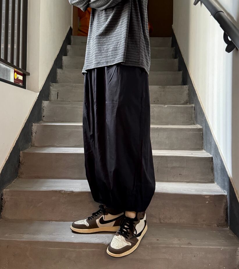 【ORV0172】Lantern Tapered Pants / 4color