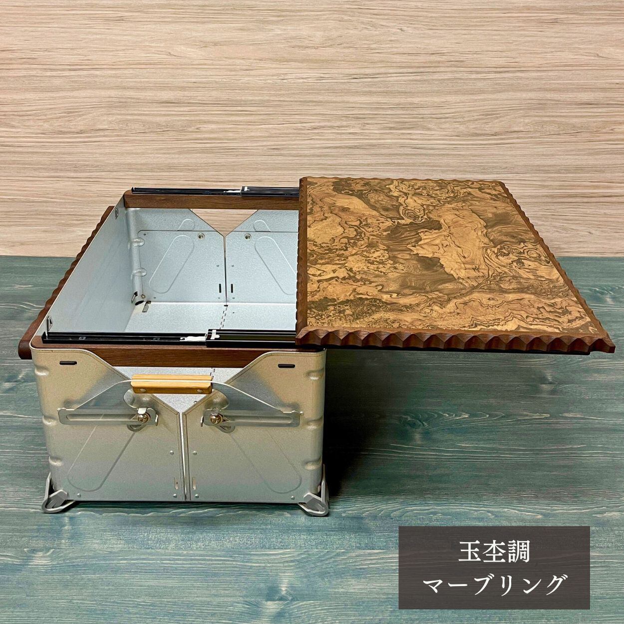送料無料】スノーピーク シェルフコンテナ25タイプ専用カスタム