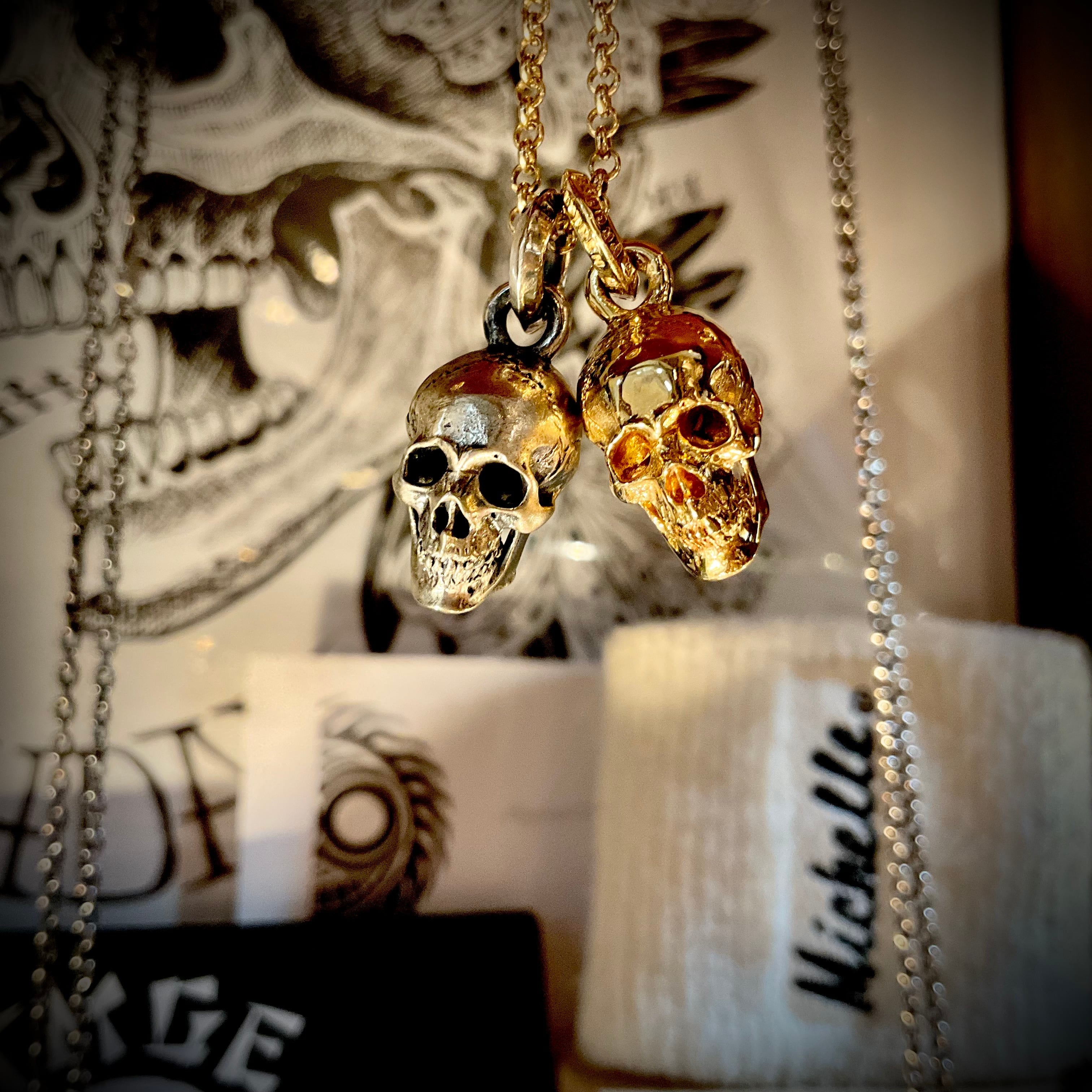 BurdenOfProof 18KGold Skull One Of | FirstOrderJewelry ファースト