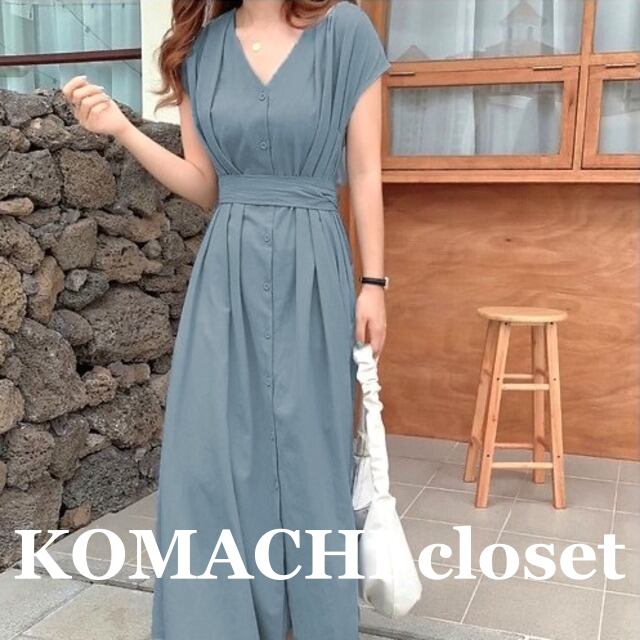 【送料無料】 ワンピース Vネック 半袖 ロングワンピース ロング丈 Aライン チェック柄 リボン ハイウエスト スリム 細身 韓国 レディース かわいい 可愛い キュート 大人可愛い 大人女子 シンプル きれいめ 大人 気品 上品 おしゃれ お洒落 こなれ感 きちんと 大人女子 クール エレガント フェミニン M L XL ブルー グリーン ブラック 夏 オルチャン 20代 30代 40代 デート 女子会 休日 お泊まり 普段使い コーデ トレンド 美脚 脚長 インスタ映え