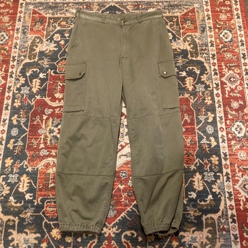 90s フランス軍 実物 F-2 カーゴパンツ フィールドパンツ W80cm ミリタリー ヴィンテージ ワークパンツ ユーロ F1 F2 M64 M47 80s 00s