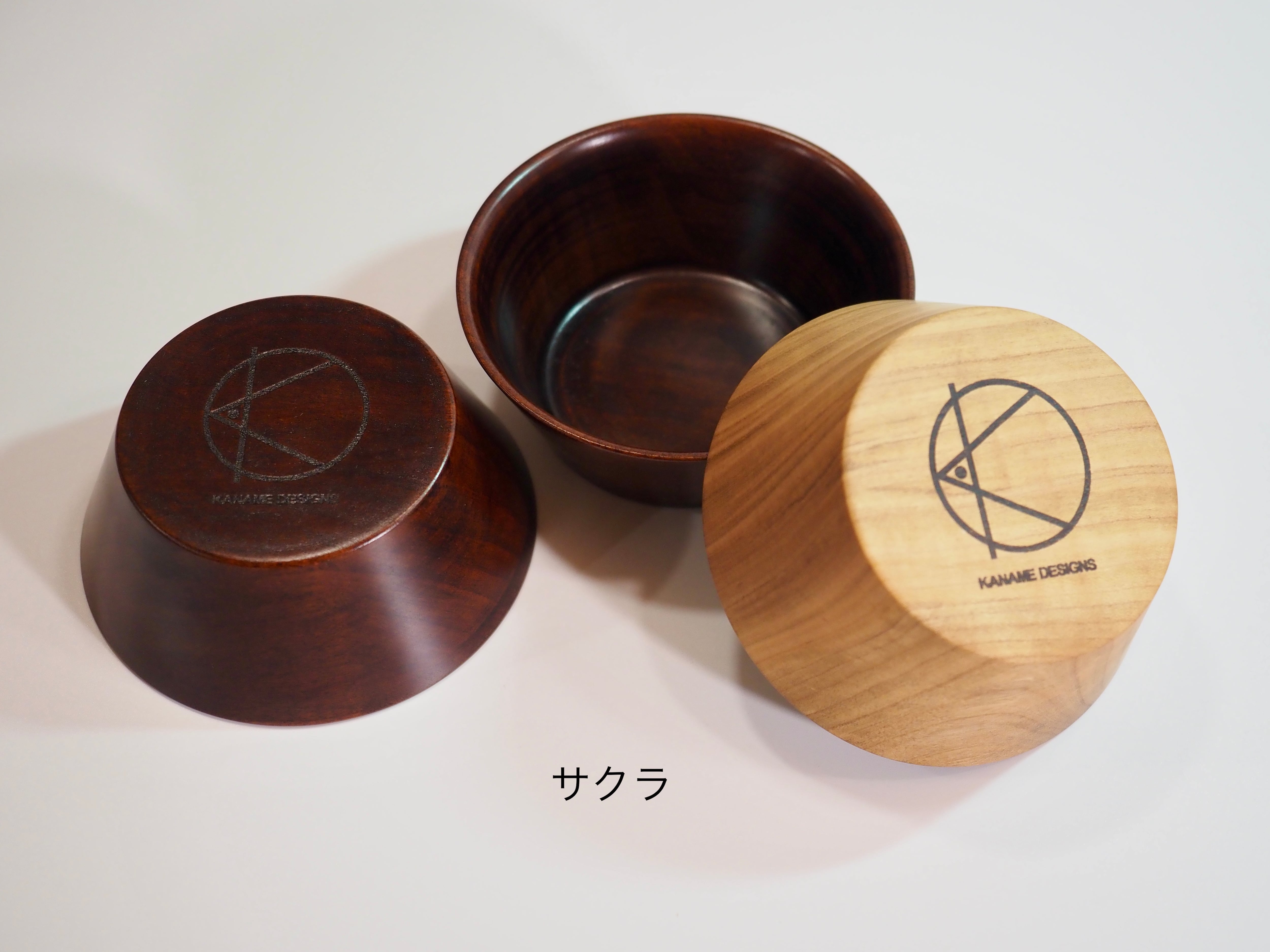 木の器（brother）：木の器とスタッフサック 木の器（brother）：漆：木の器とスタッフサック | KANAME DESIGNS