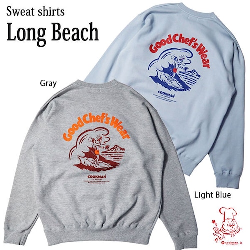 Sweat shirts Long Beach スウェット トレーナー UNISEX 男女兼用 アメリカ クックマン Cookman