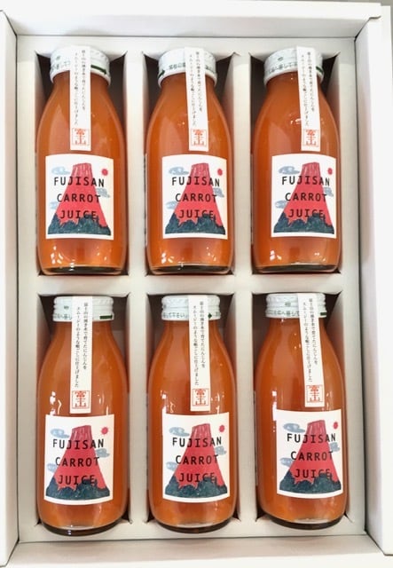 FUJISAN　CARROT　JUICE　ギフトＢOX（６本入り）