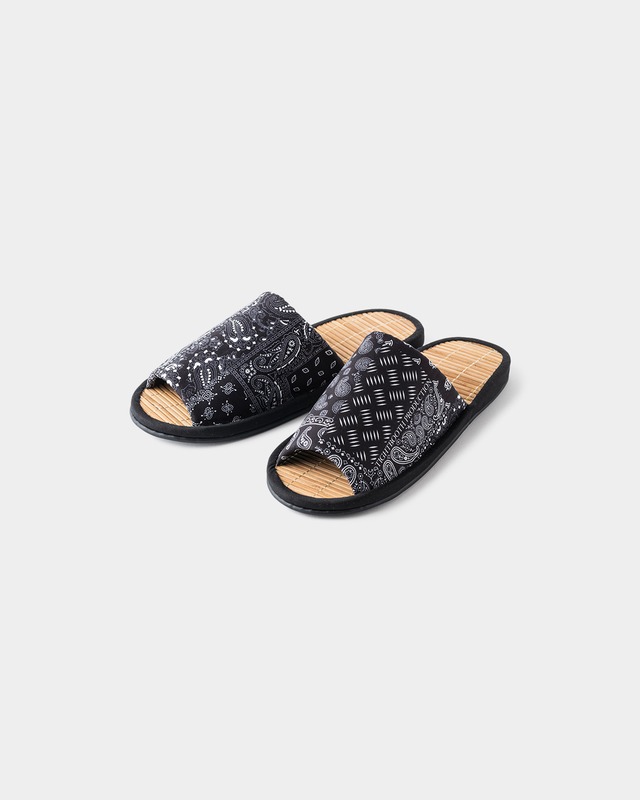 TIGHTBOOTH / PAISLEY ROOM SANDAL / BLACK