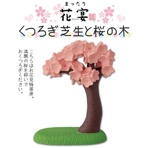 コンコンブル まったり花宴 くつろぎ芝生と桜の木