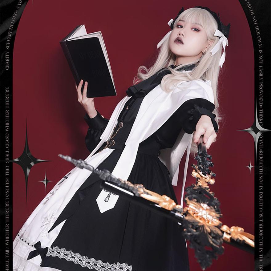 11月出荷 ロリータ マント ケープ スカート フリル レース コスプレ