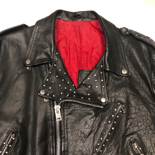 Vintage Hand Painted Leather Jacket（ヴィンテージ ハンドペイント 