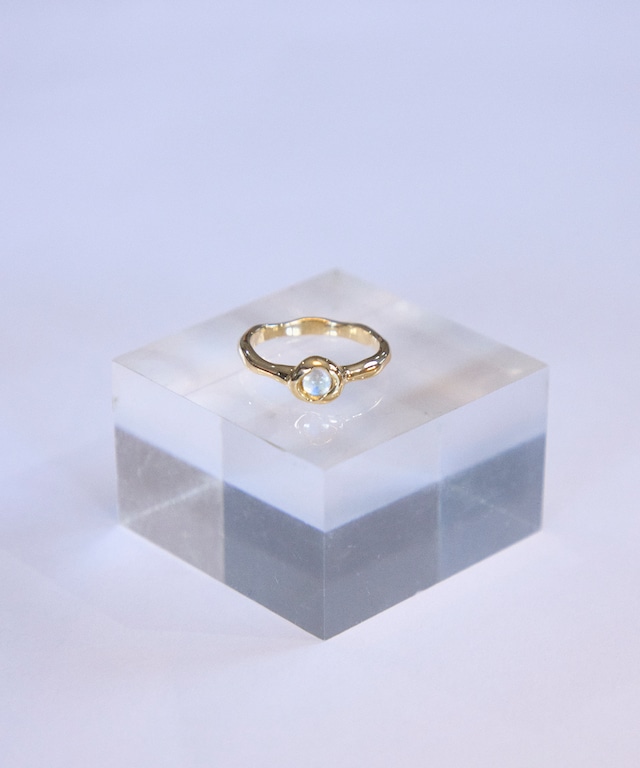 Tsubomi Ring（ロイヤルブルームーンストーン）silver / gold