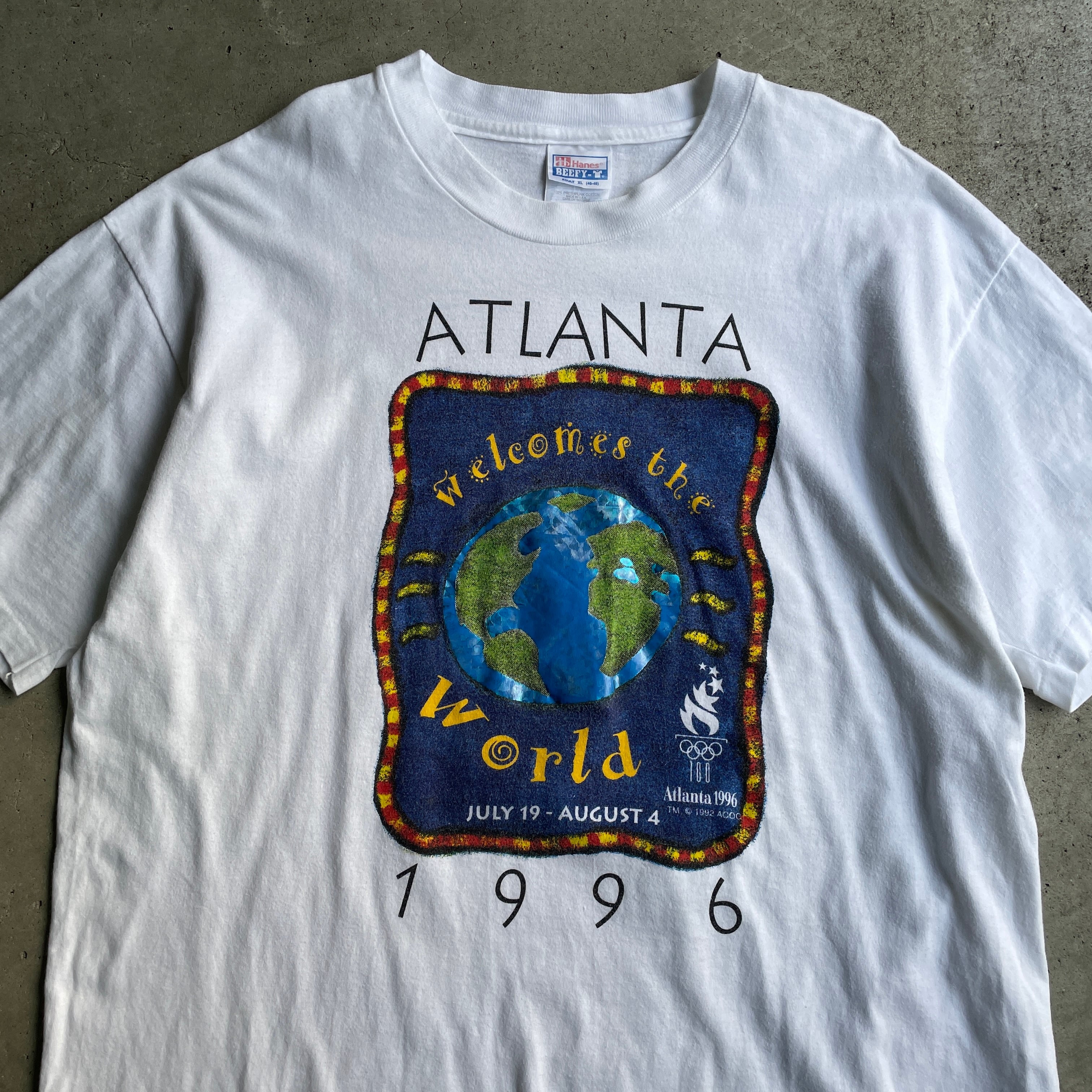 90s 1996 Atlanta Olympics プリントTシャツ