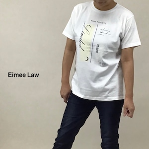 【Eimee Law 】2ﾄｰﾝﾆｭｱﾝｽﾛｺﾞTｼｬﾂ（83514Y-2）
