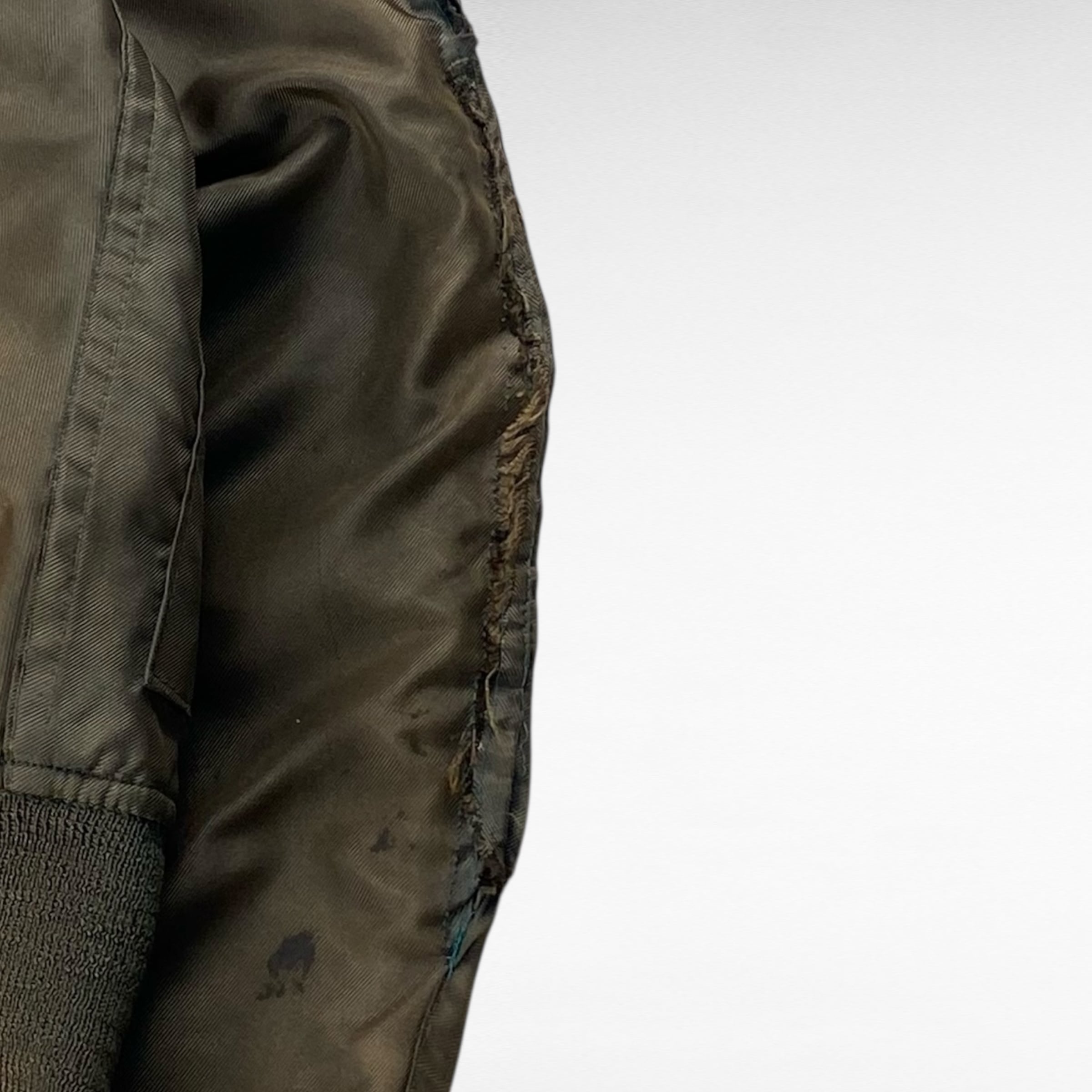80's】 US.AIR FORCE 米軍実物 CWU-36P フライトジャケット L相当
