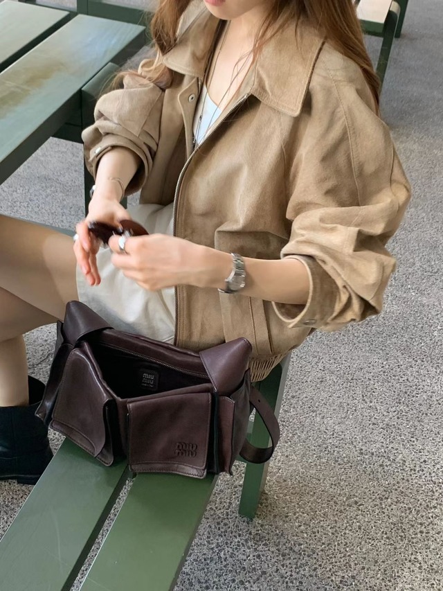 (予約) ounce / Boston real suede jacket 1color