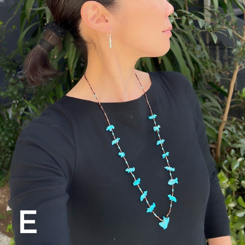 Indian Jewelry》ターコイズ フェティッシュネックレス | 【公式通販