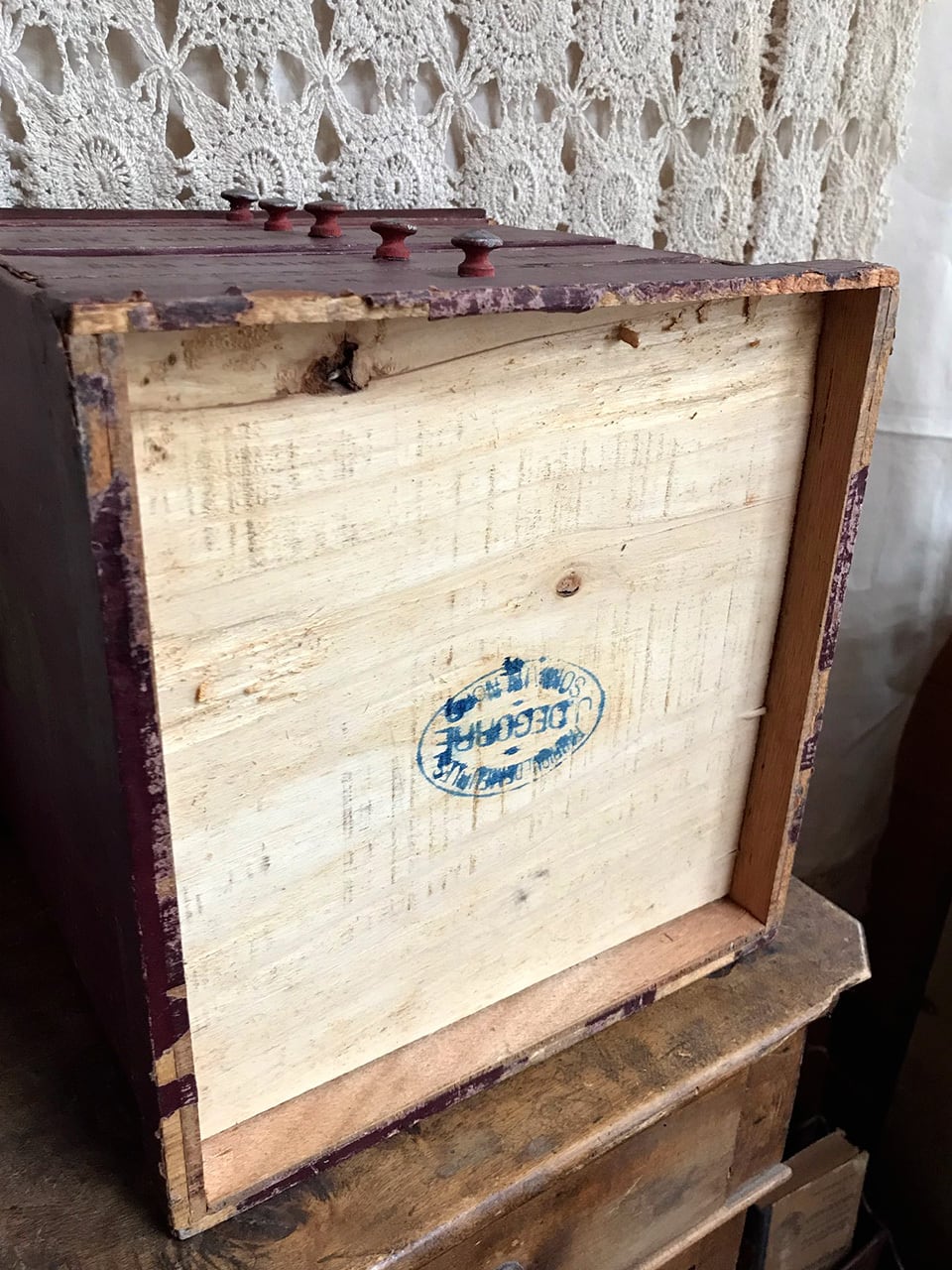 W.F. 5段スプールキャビネット 糸巻き入れ Wallaert Freres | Brocante