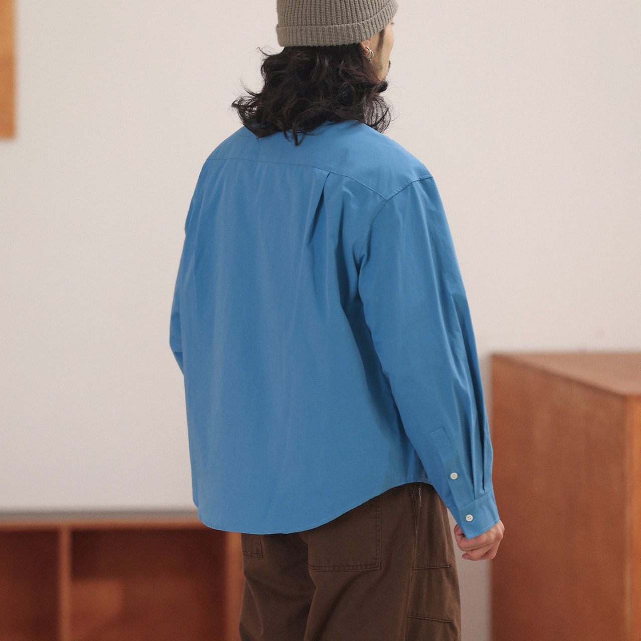 クラシックシェード・ピュアコットンシャツ A2066 - 5