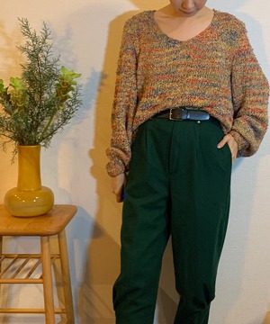 【取り置き】80's Colorful knit