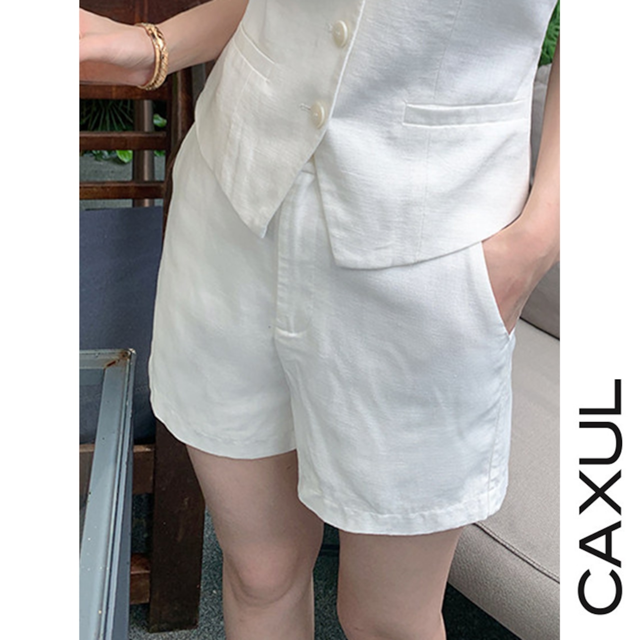 Modern Tailored Short Pants/2color