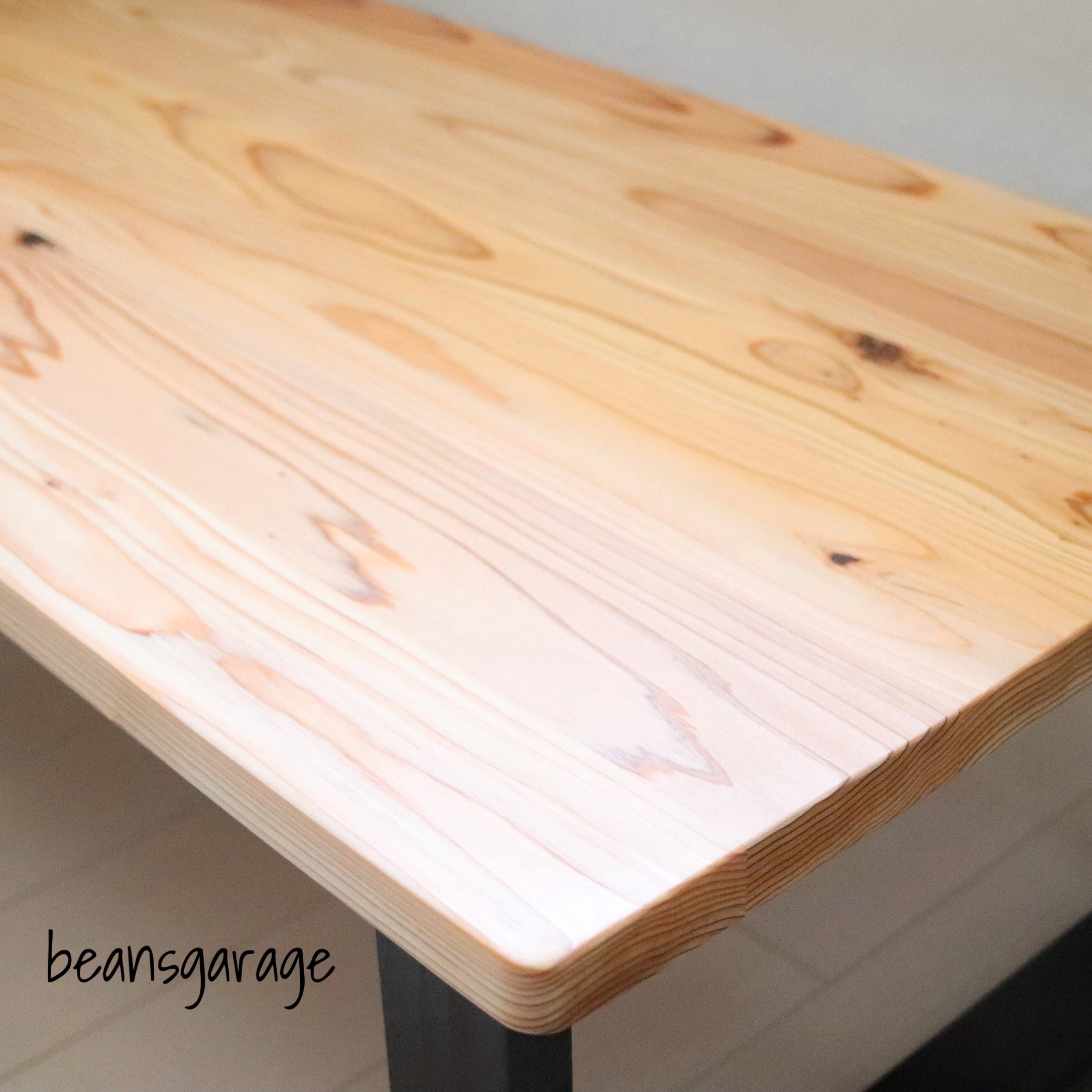 しっかりした厚み天板！ 天然木 無垢ローテーブル 90×45cm コーヒー