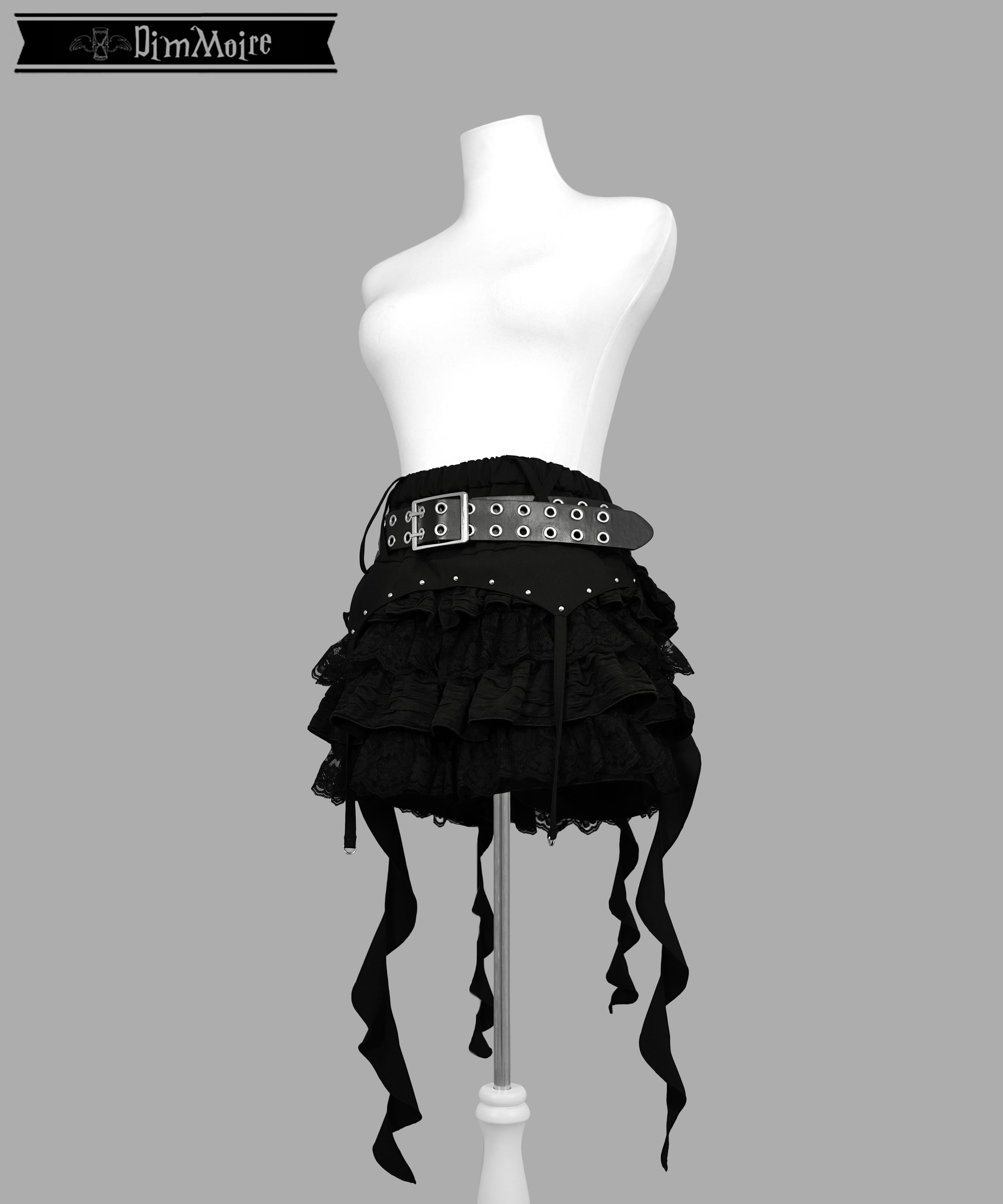 Fallen Frillショートパンツ‎【Black】 | DimMoire