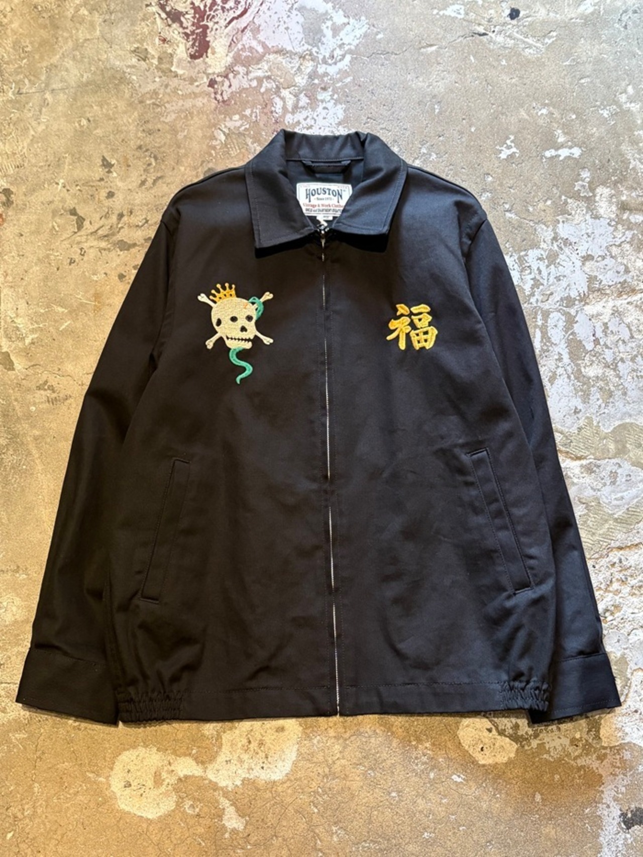 HOUSTON / VIETNAM JACKET " SKULL " / ベトナムジャケット / 51577 - 3