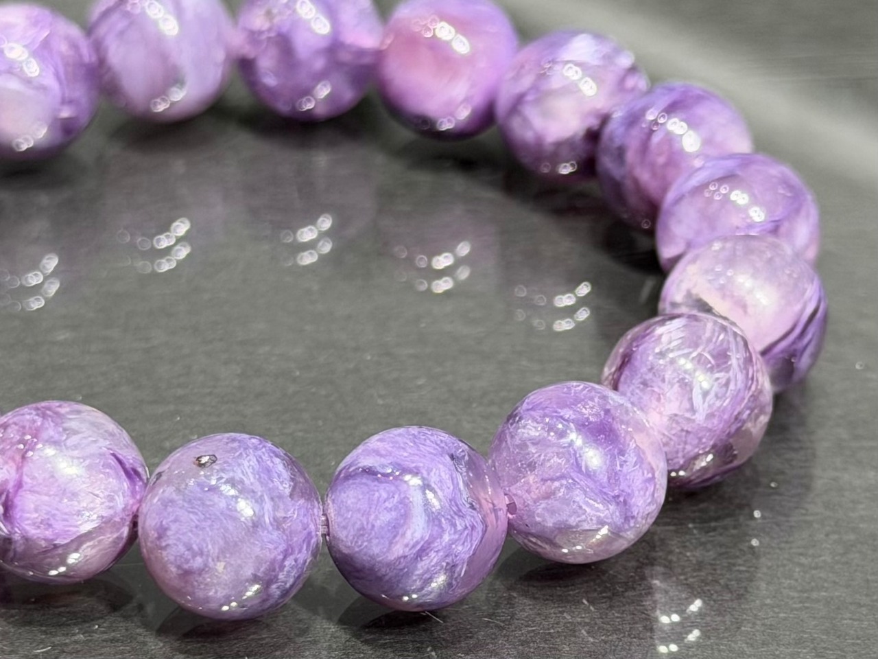 No.2603-3 【S】チャロアイトブレスレット
