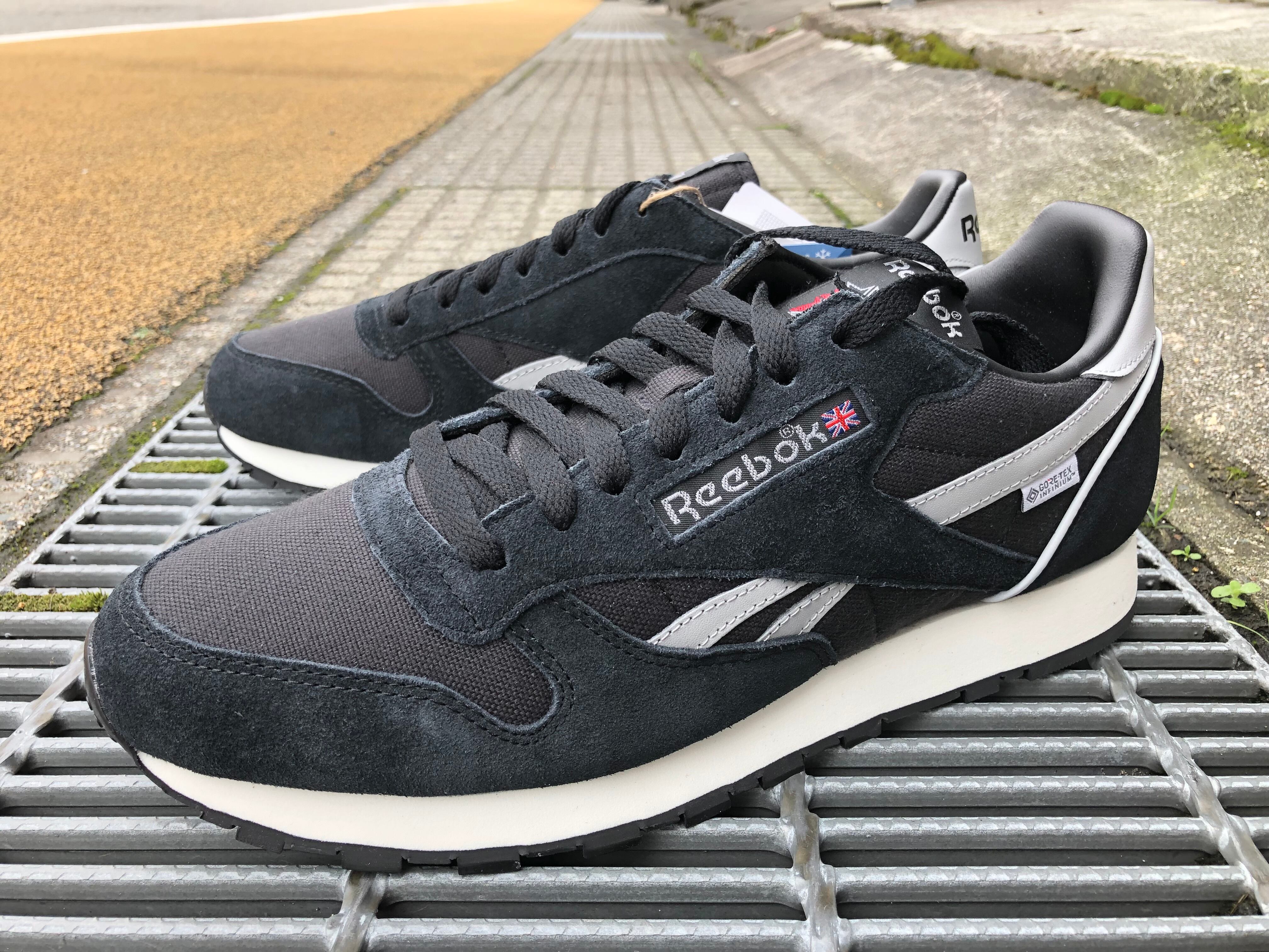 REEBOK CLASSIC LEATHER GORETEX (CBLACK//PUGRY3/CHALK) "JACK OF ALL