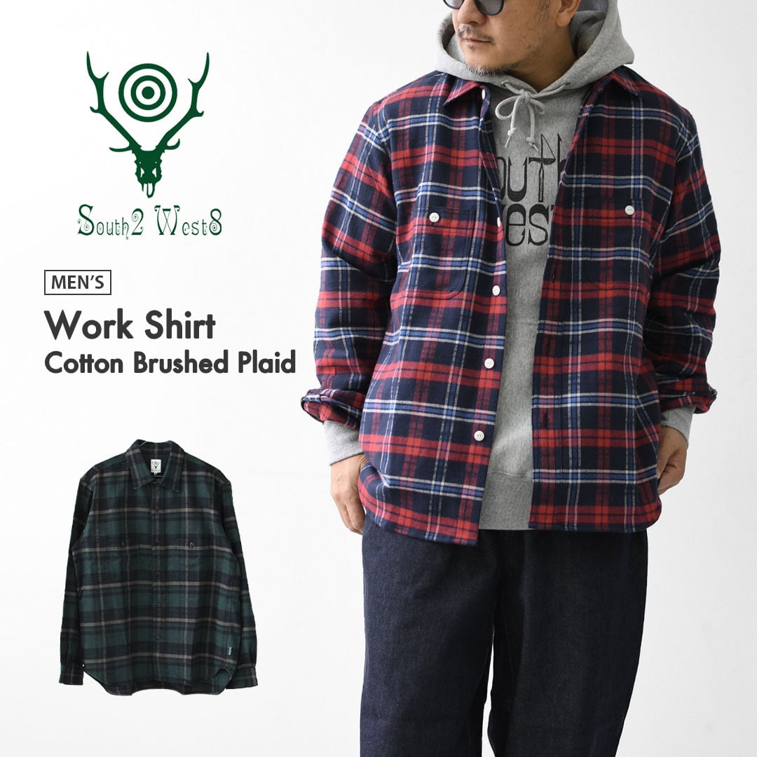 SOUTH2 WEST8 [サウスツーウエストエイト] Work Shirt - Cotton