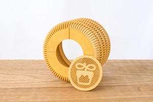 ぷくぷく鉢(4号サイズ)｜パンプキンイエロー