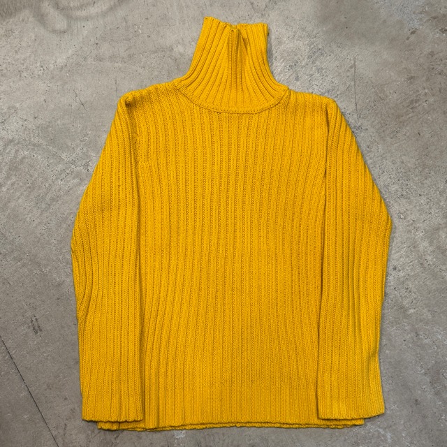 1990'S POLO JEANS CO COTTON MOC NECK SWEATER