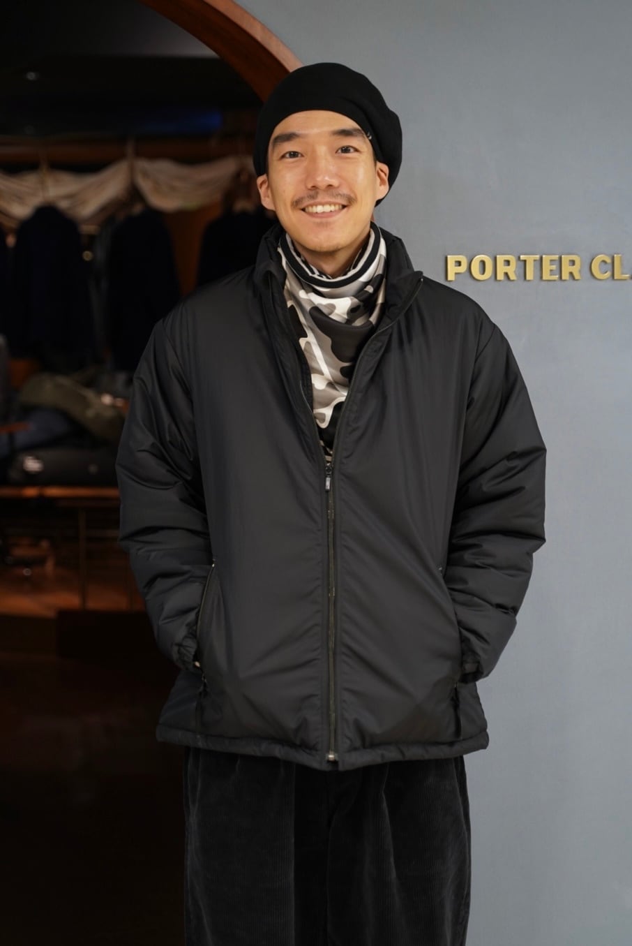 SHEEN NYLON ZIP UP JACKET | 【OFFICIAL】PORTER CLASSIC ONLINE SHOP