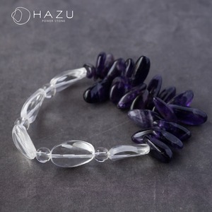 【再販】マイナスを浄化し希望の光へ［水晶／アメジスト］