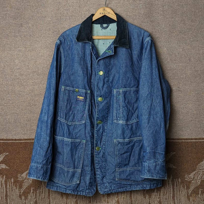 60s OSHKOSH B'GOSH Flannel-Lined Denim Chore Jacket