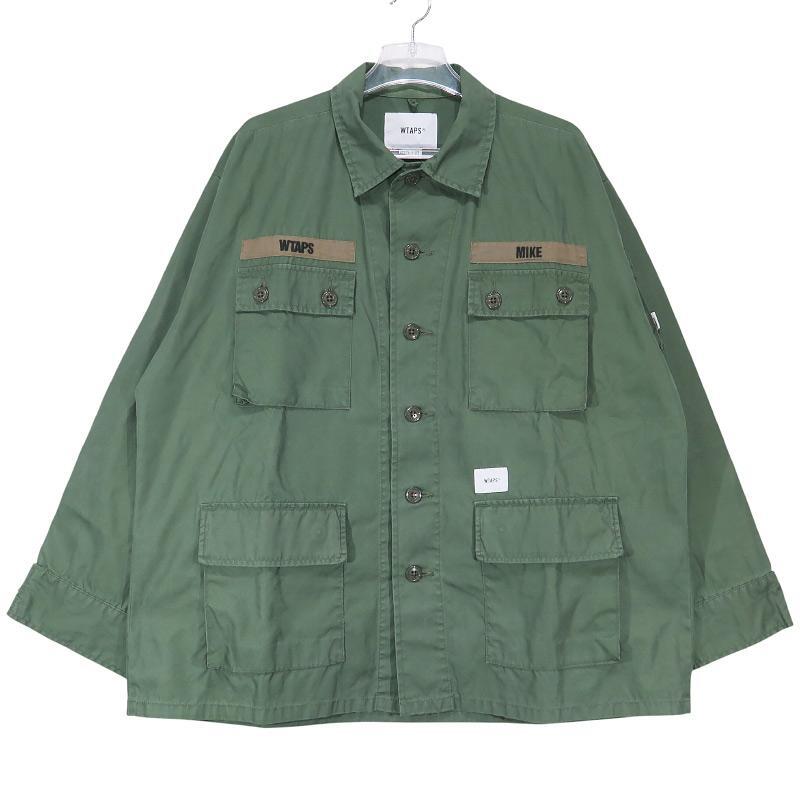 杏*様 22aw WTPAS SCOUT / LS / RAPO. TWILL WTAPS 22AW SCOUT/LS/RAPO.TWILL 222WVDT-SHM04 サイズ02(M) ダブル