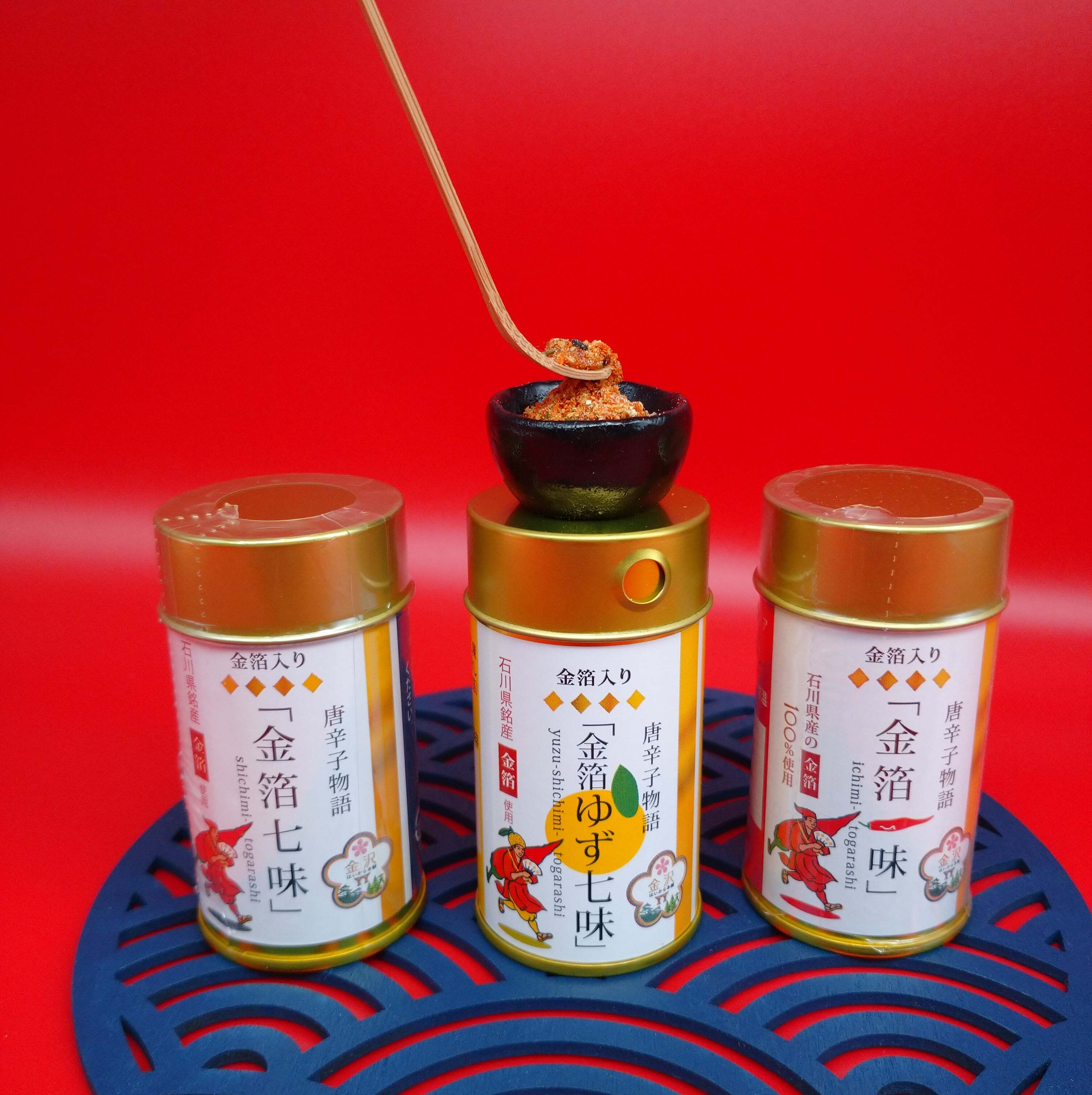 唐辛子物語「金箔入り唐辛子」 | 友禅工芸すずらん online shop