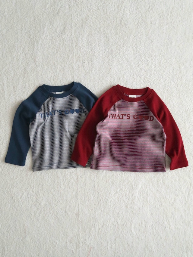 【取寄】bailey|that's good raglan tee|ザッツグッドラグランT|XS-XL|kids|26 autumn