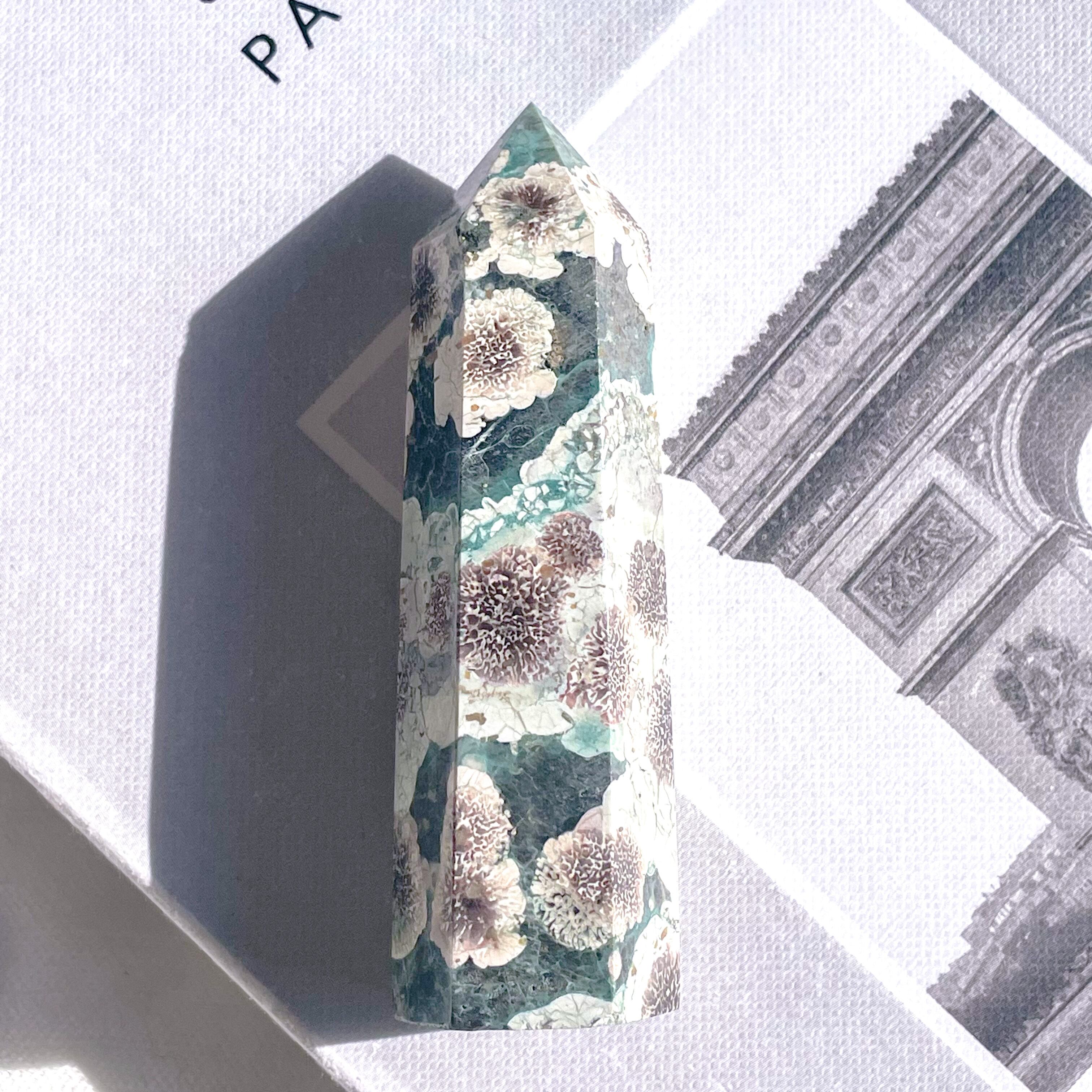 Green Flower Jasper Point 20