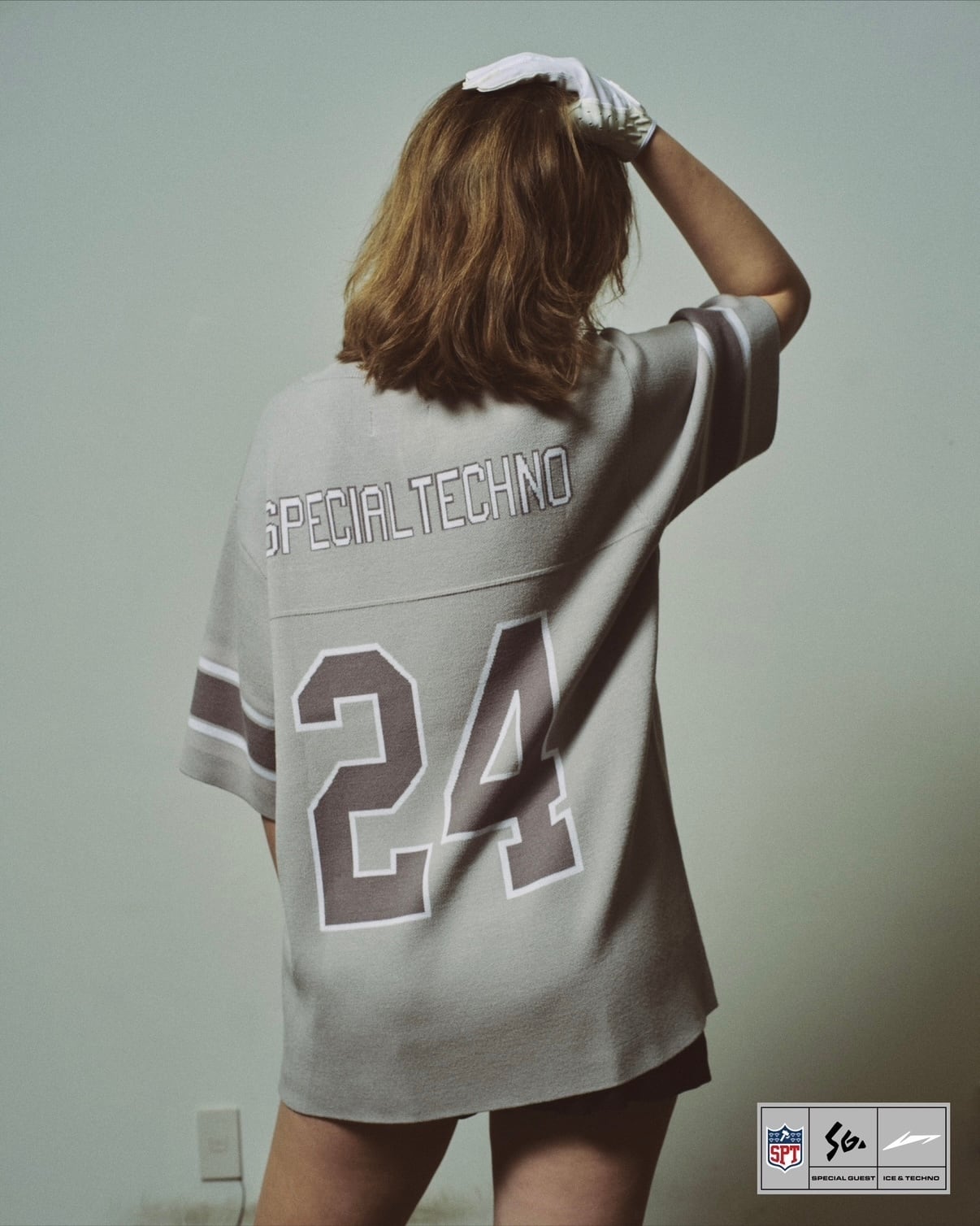 Xogul Eyeleted logo Hoodie ネイビー Xogul studio eyeleted logo