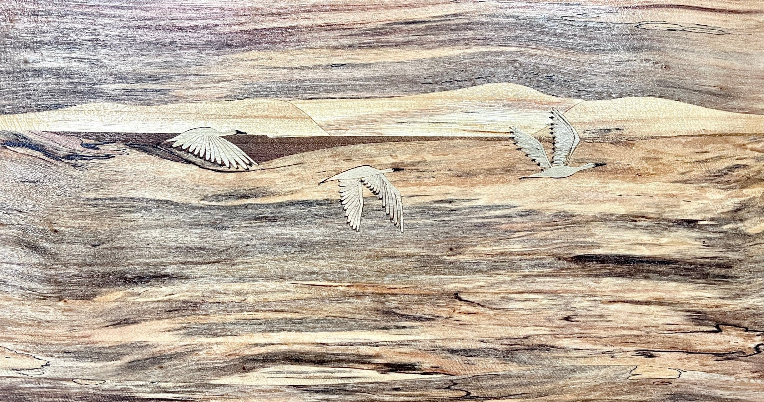 生き物の世界 | 木象嵌絵画 小森谷徹