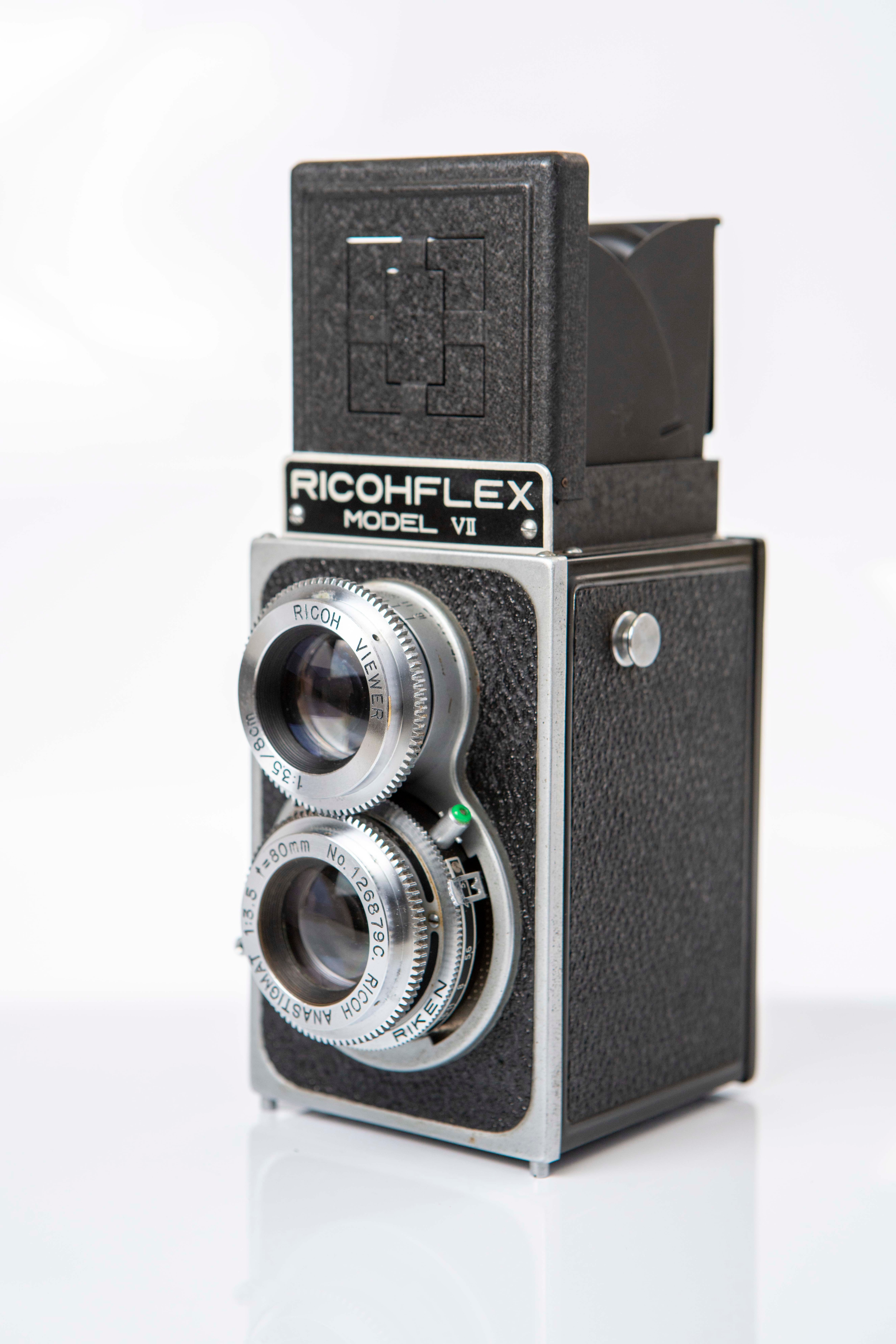 【修理\u0026カスタマイズ済】Ricohflex VII / 80mm F3.5