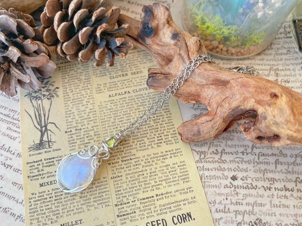 ワイヤーラッピング | 天然石ワイヤーアクセサリー専門店 Thistle