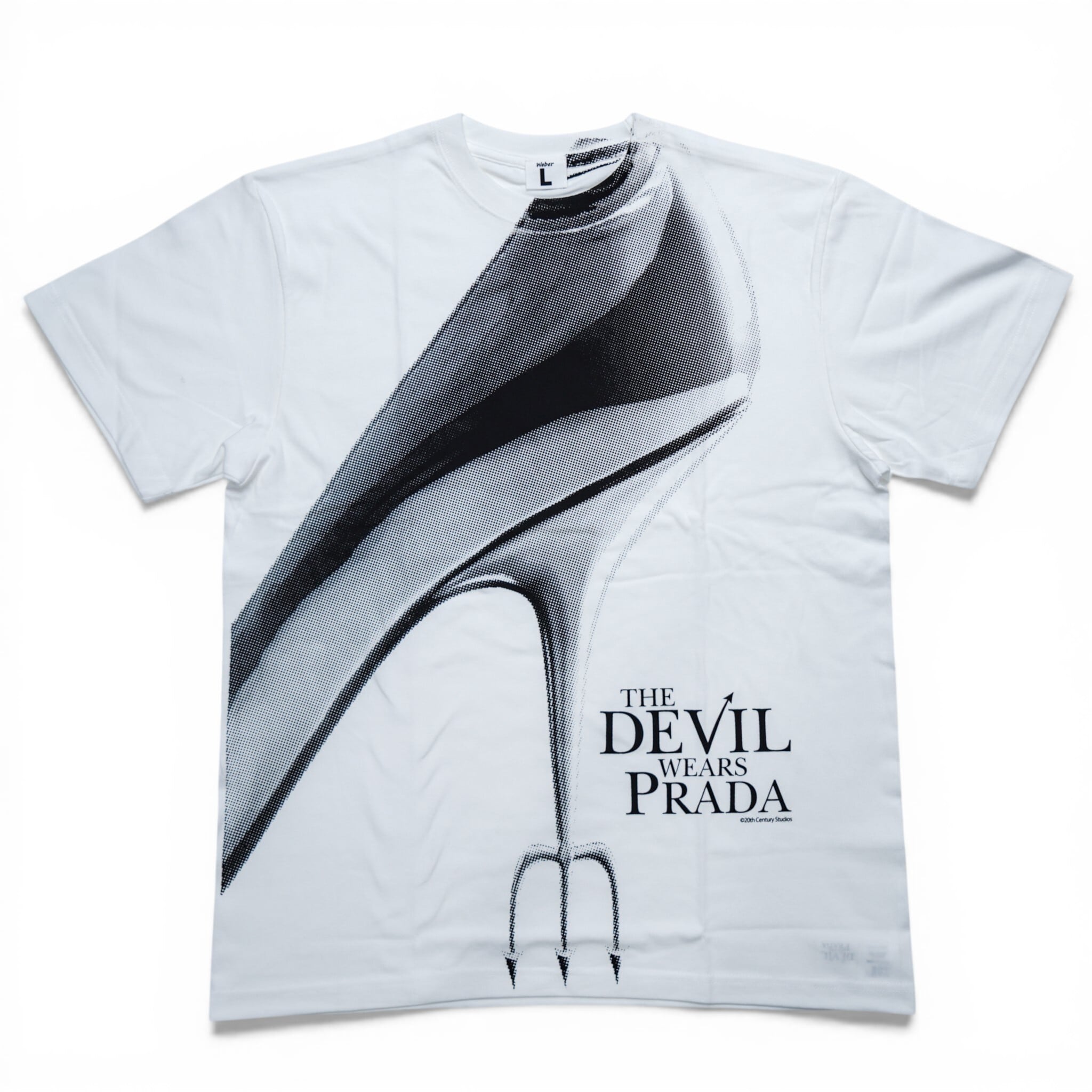 The Devil Wears Prada × Weber Lサイズ Weber プラダを着た悪魔 The Devil wears PRADA Movie Tee Tシャツ