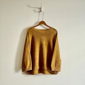 C11591 Linen Knit Pullover