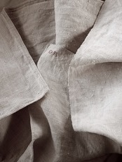 19世紀 フランス 76c 手織りリネン モノグラムと有機的リネンクロス アンティーク