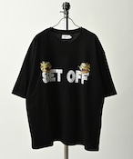 ATELANE 16OE Jersey Souvenir Pattern T-shirt (BLK) 26A-14063