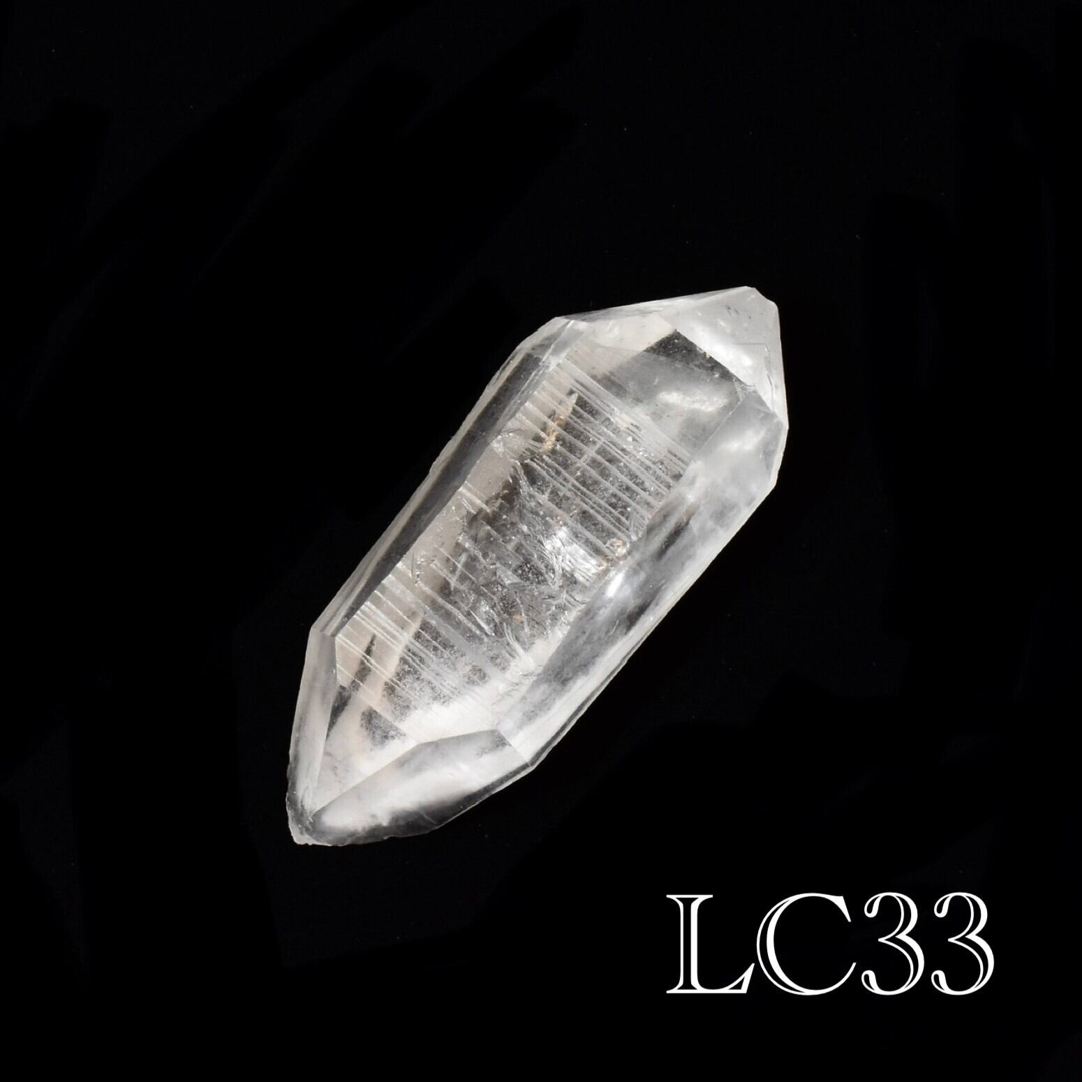 レムリアンシード クリスタル ダブルポイント 1個売り ブラジル産 LC33