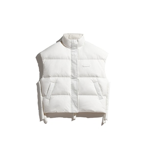 SALE 送料無料 【HIPANDA ハイパンダ】男女兼用 ダウン ベスト UNISEX DOWN VEST / WHITE・BLACK