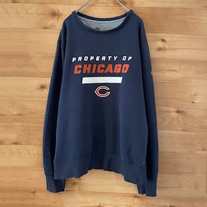 【NIKE】NFL シカゴ・ベアーズ CHICAGO BEARS スウッシュ プリント スウェット トレーナー us古着