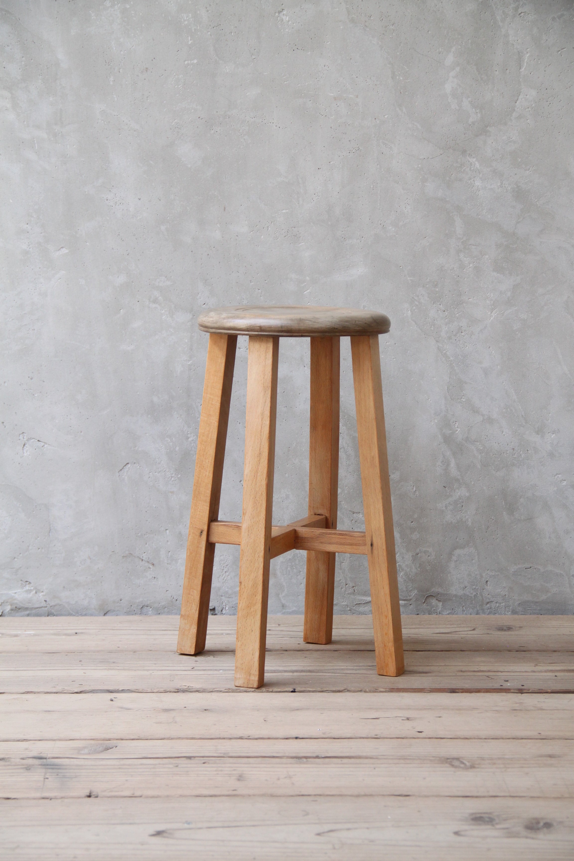 古い木製の椅子　スツール　チェア　古道具　古家具 公式】アンティーク家具ラフジュ工房商品詳細ページ和製アンティーク